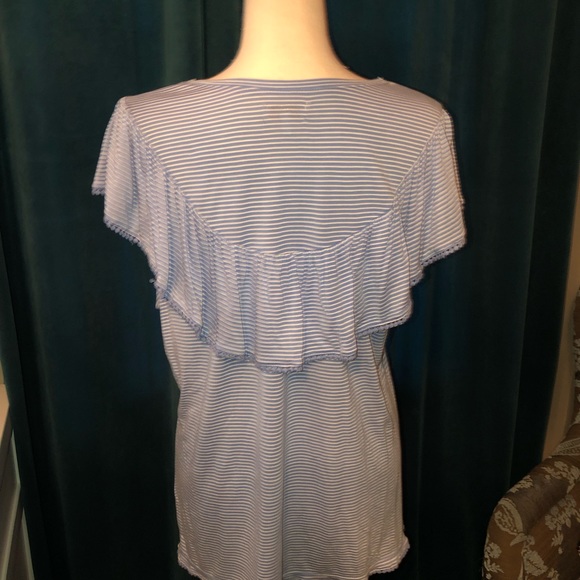 Blue and white stripe shirt - Picture 4 of 6